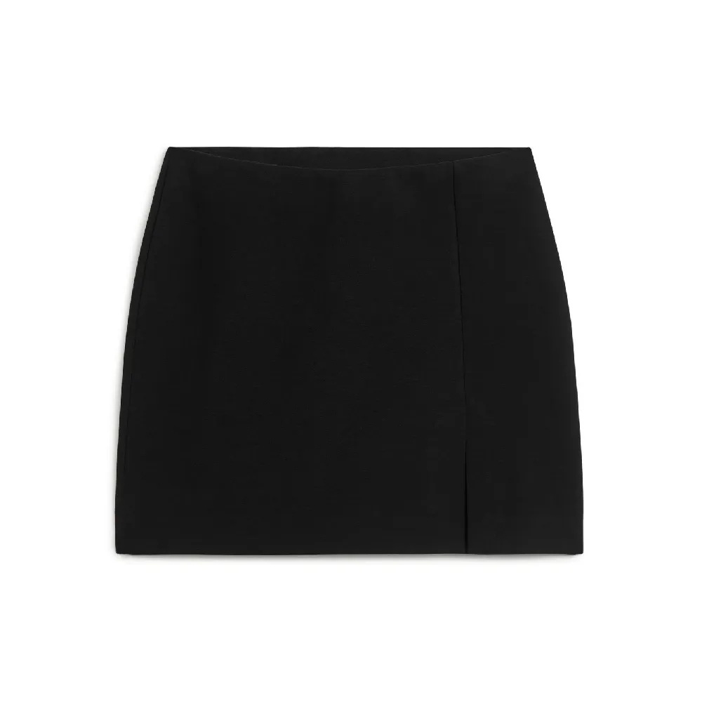 Arket Jersey Skirt, black