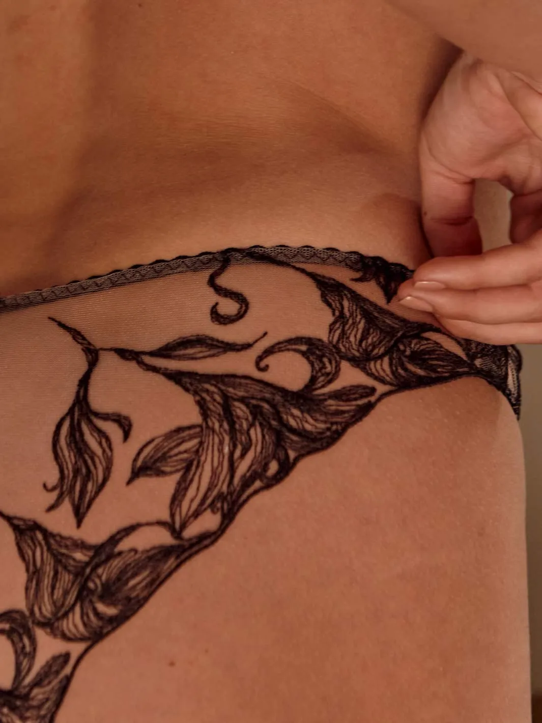 Audrey Embroidered Brief