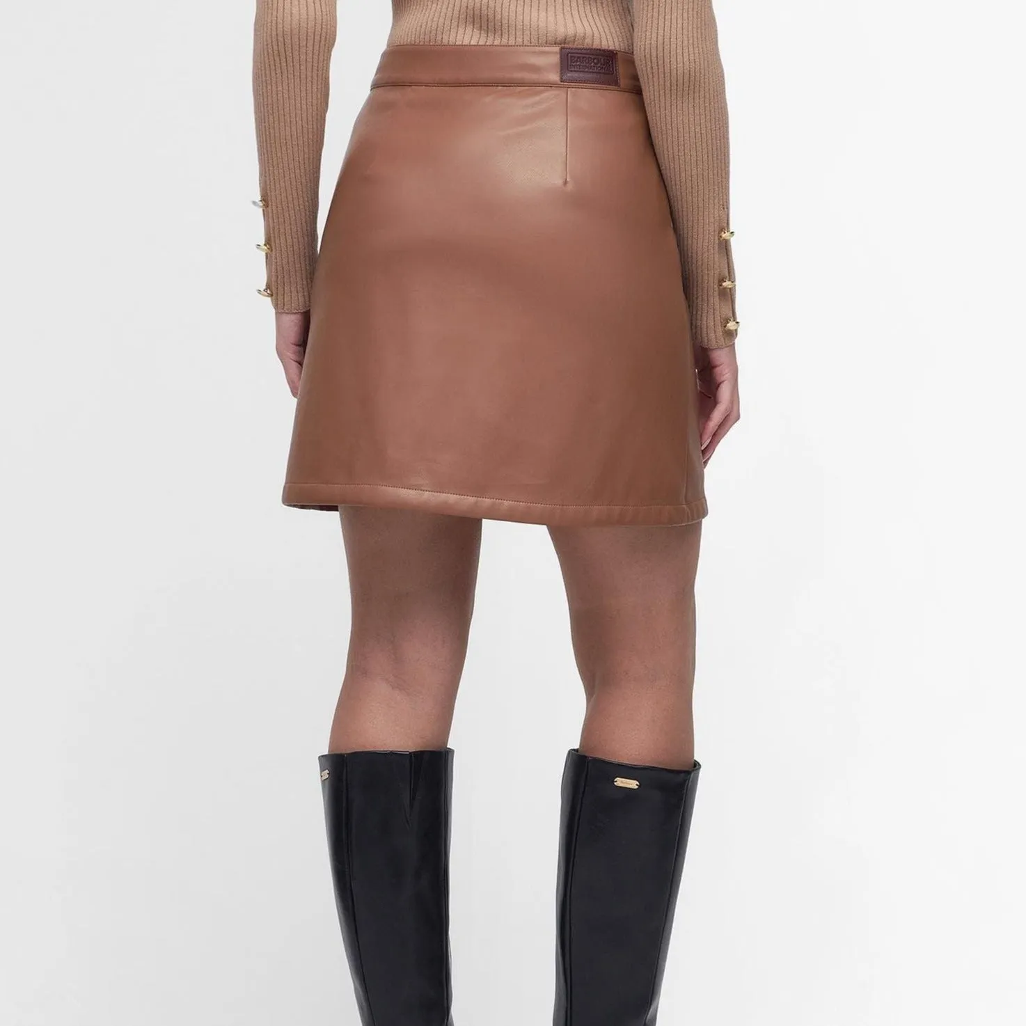 Barbour International Napier Mini Skirt