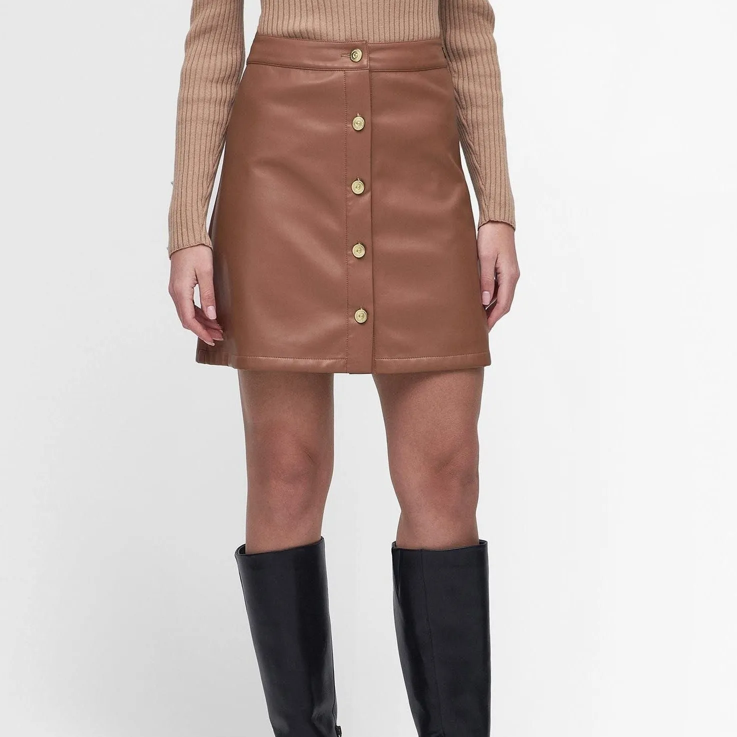 Barbour International Napier Mini Skirt