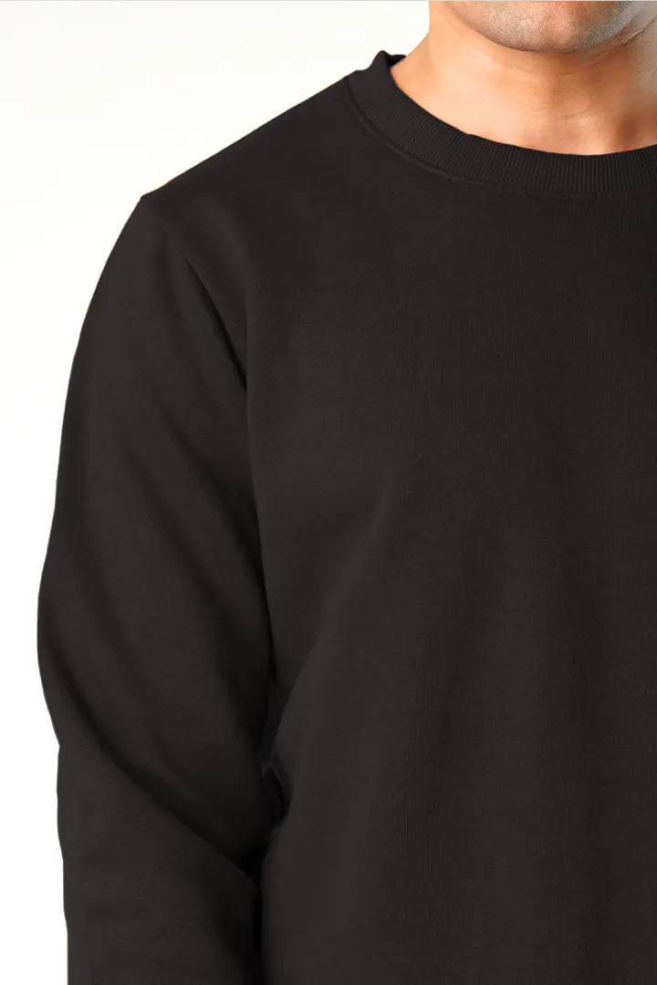 Begrime Fleece Crew Sweatshirt