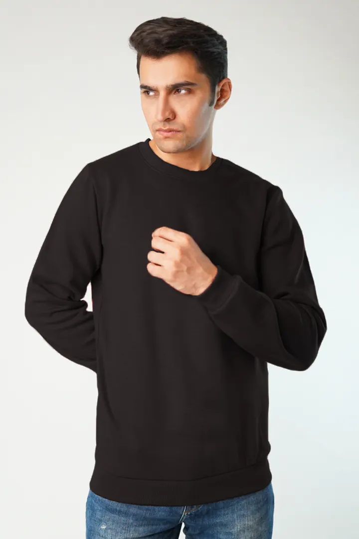 Begrime Fleece Crew Sweatshirt