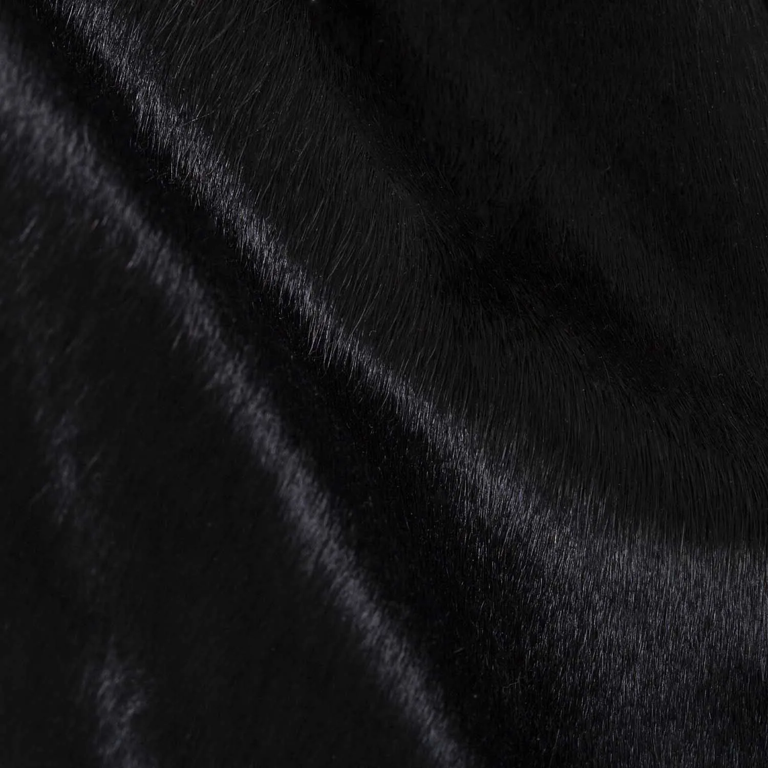 Black Dyed Cowhide Rug