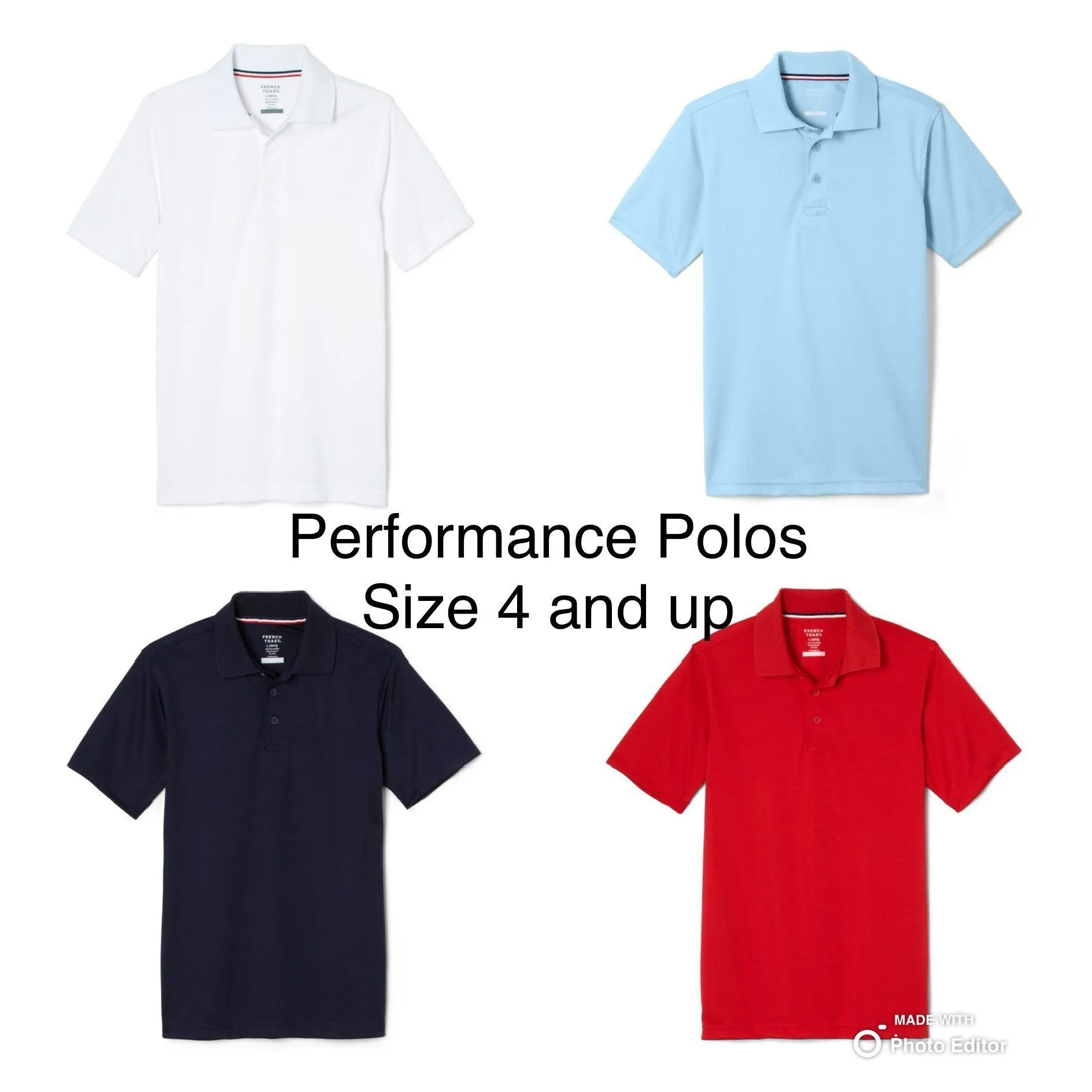 Boys Monogram Polo Design