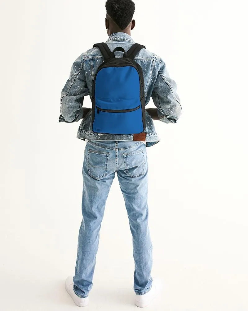 Bright Blue Canvas Backpack | Bright Pure Blue | C100M75Y0K0
