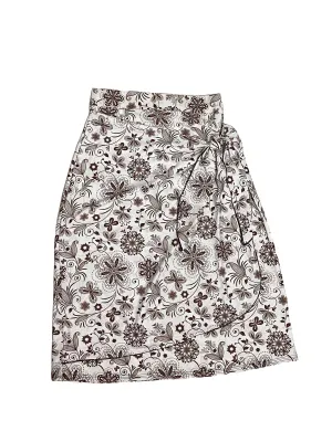 Brown Wish Sarong Swim Skirt