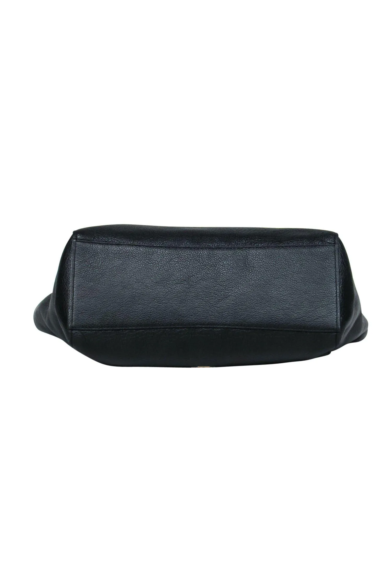 Coach - Black Pebbled Leather "Elle" Large Tote