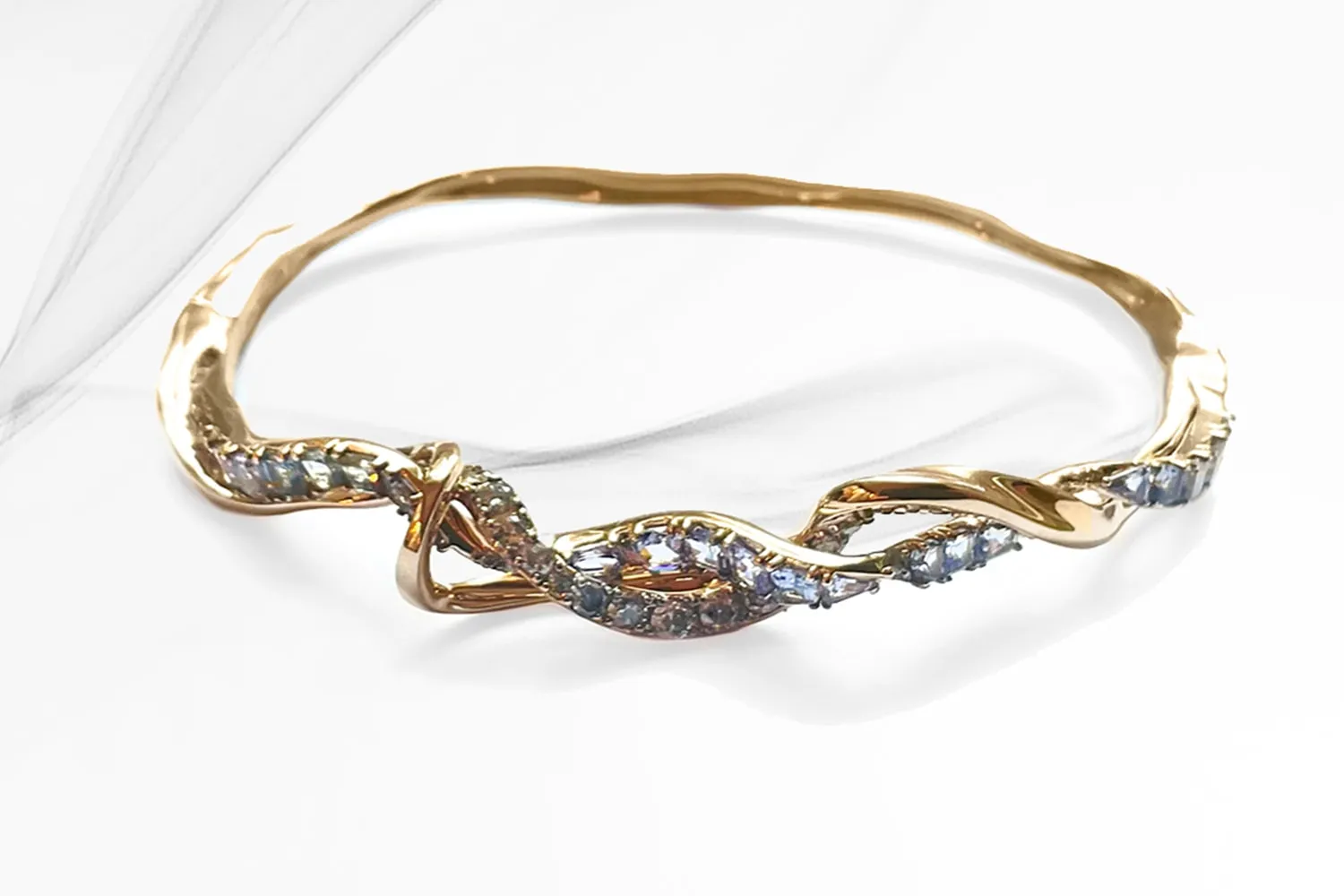 Diamond Vapour Bangle