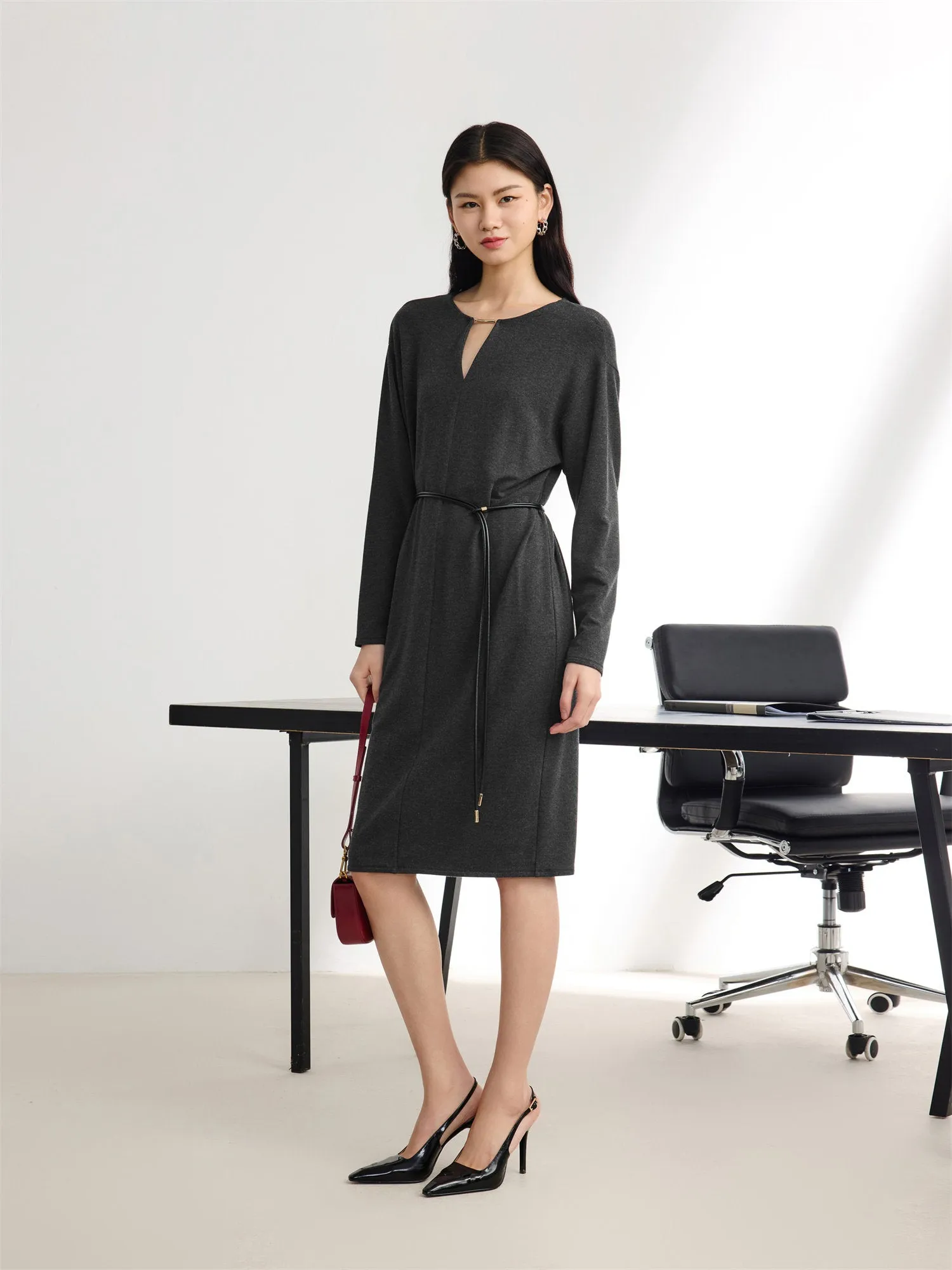 EP YAYING Knitted Dress