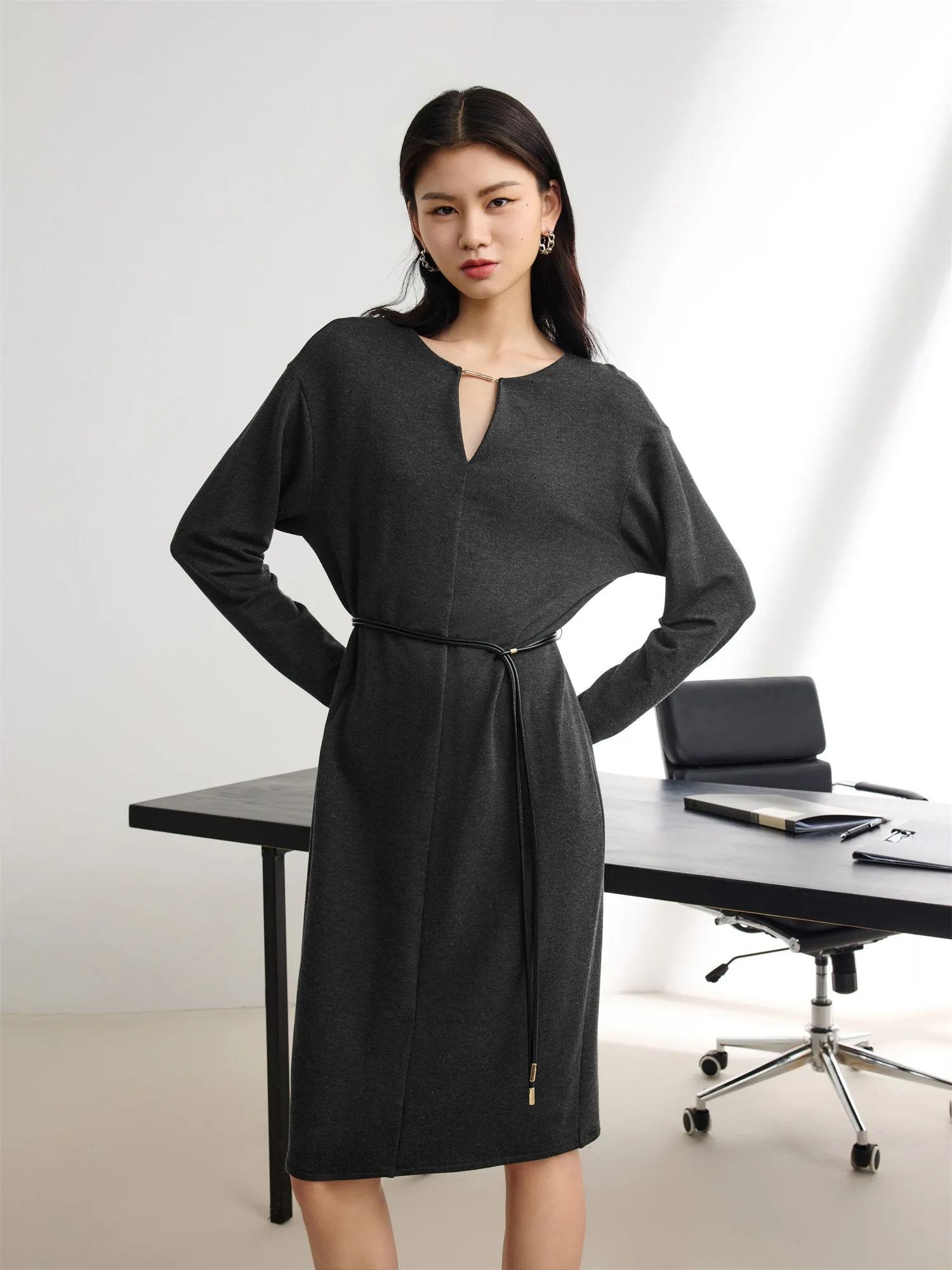 EP YAYING Knitted Dress