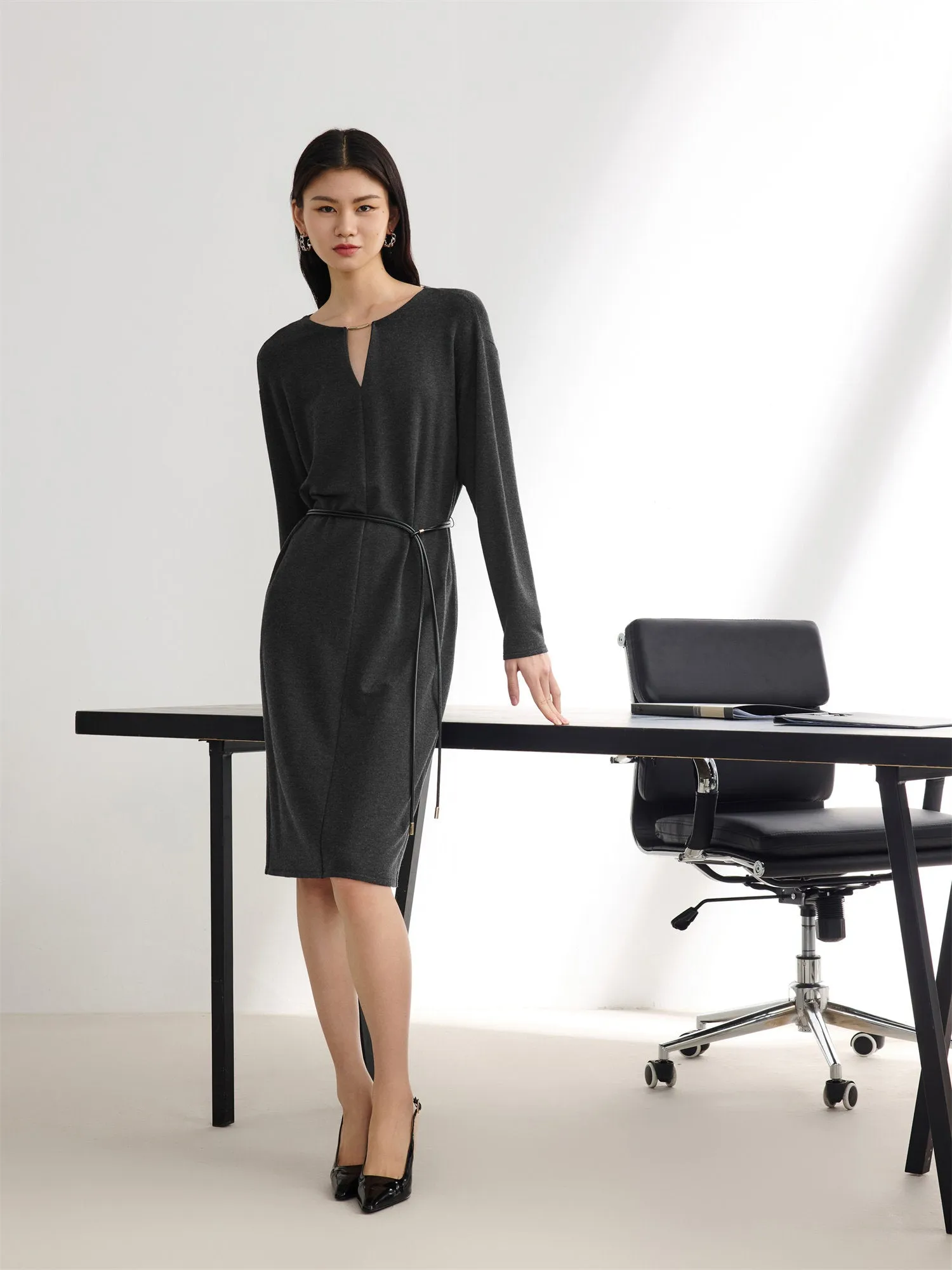 EP YAYING Knitted Dress