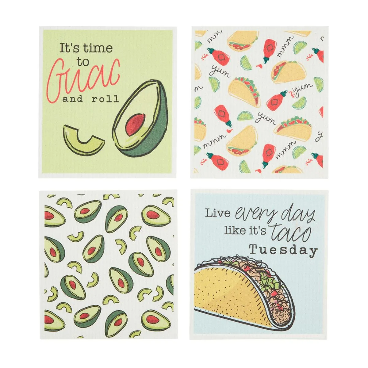 Fiesta Dishcloths - 4 Styles  BY MUD PIE