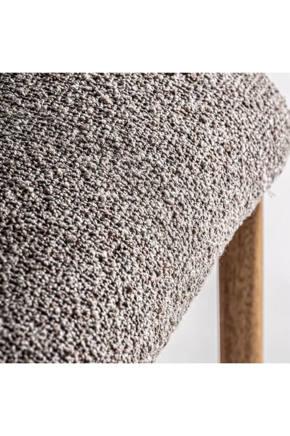 Gray Padded Accent Armchair | Vical Home Bezier