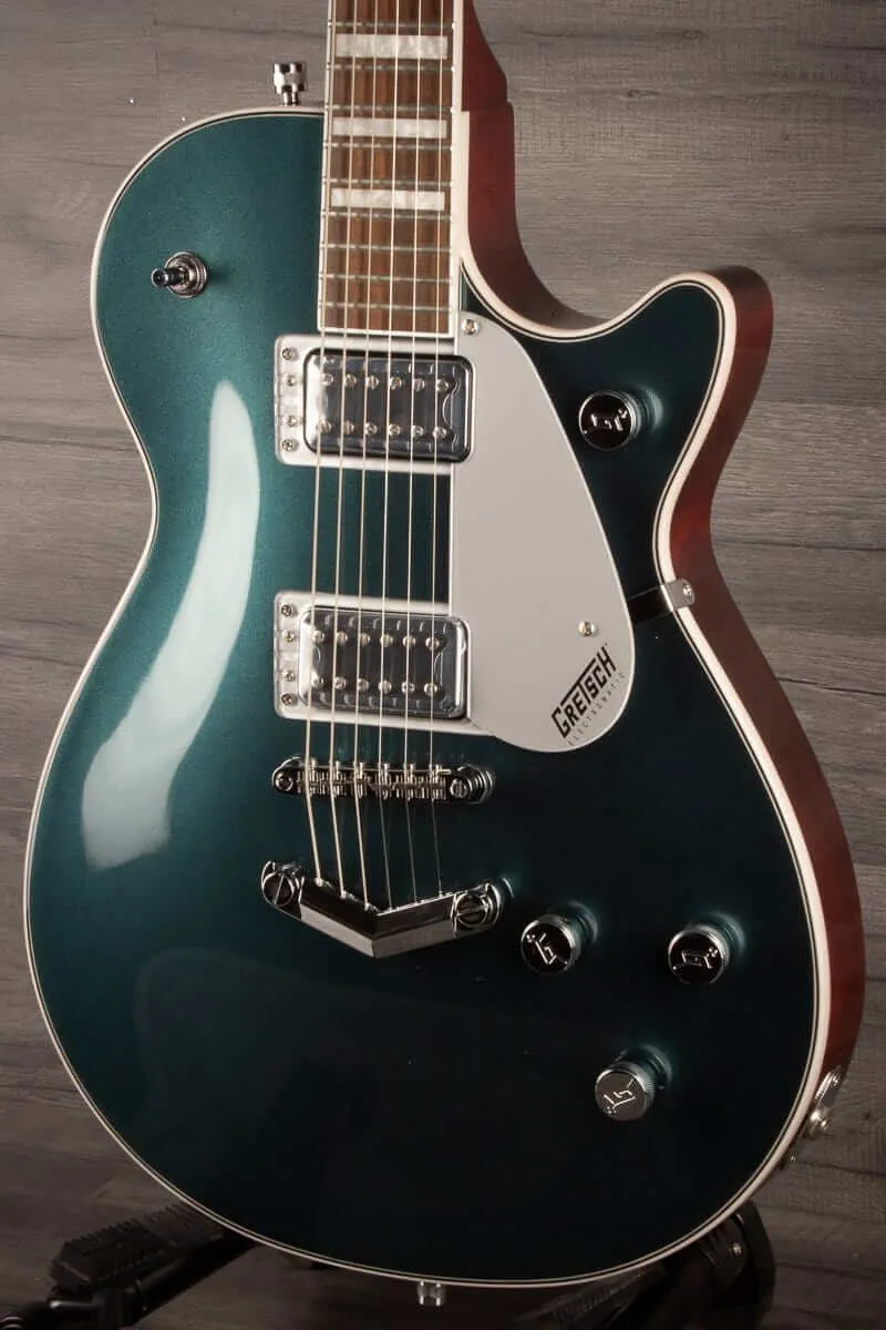 Gretsch G5220 Electromatic® Jet™ BT Electric Guitar - V-Stoptail, Black Walnut Fingerboard, Jade Grey Metallic