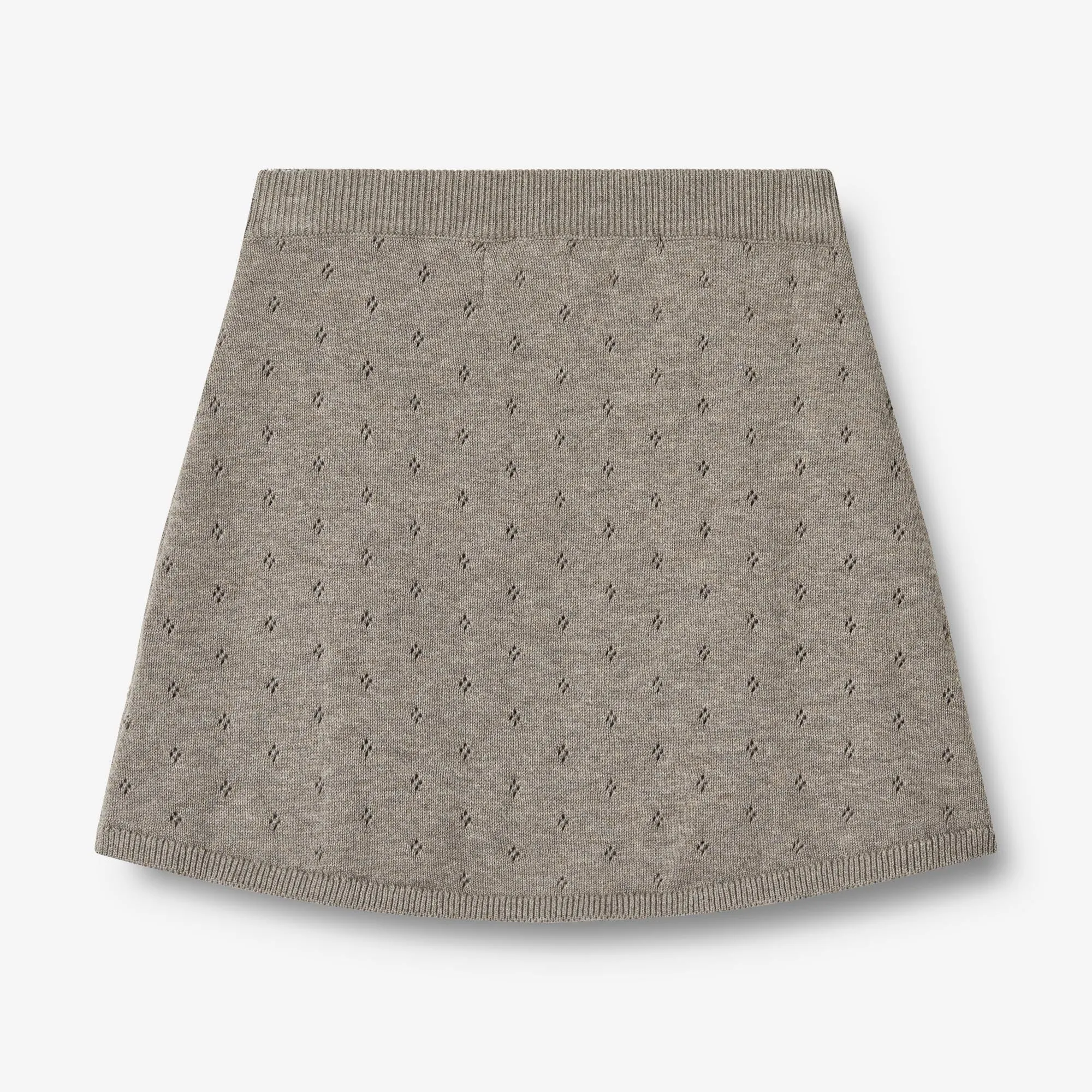 Knit Skirt Marta - warm grey melange