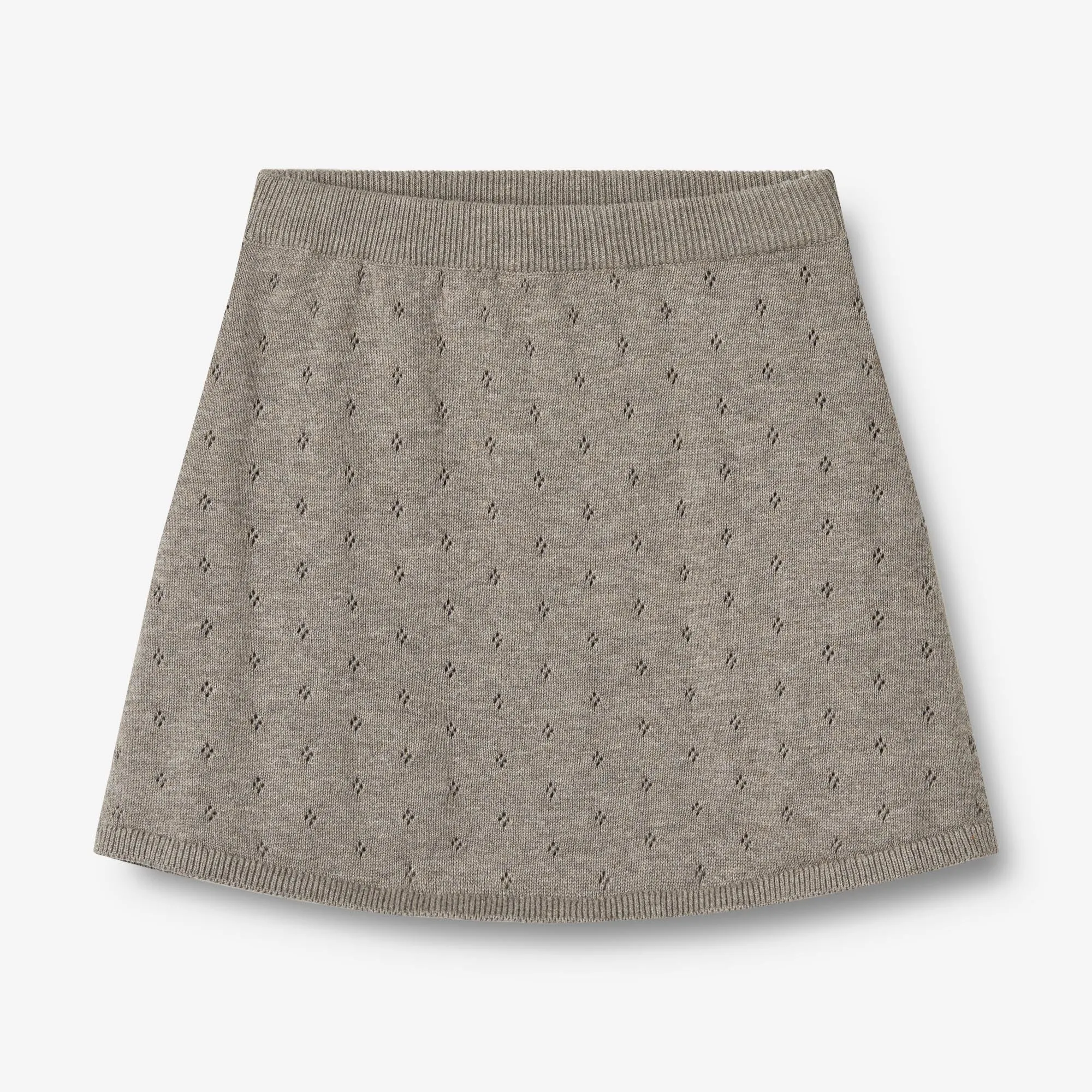 Knit Skirt Marta - warm grey melange