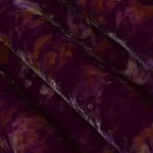 Lavender Color Silk Velvet Print Fabric