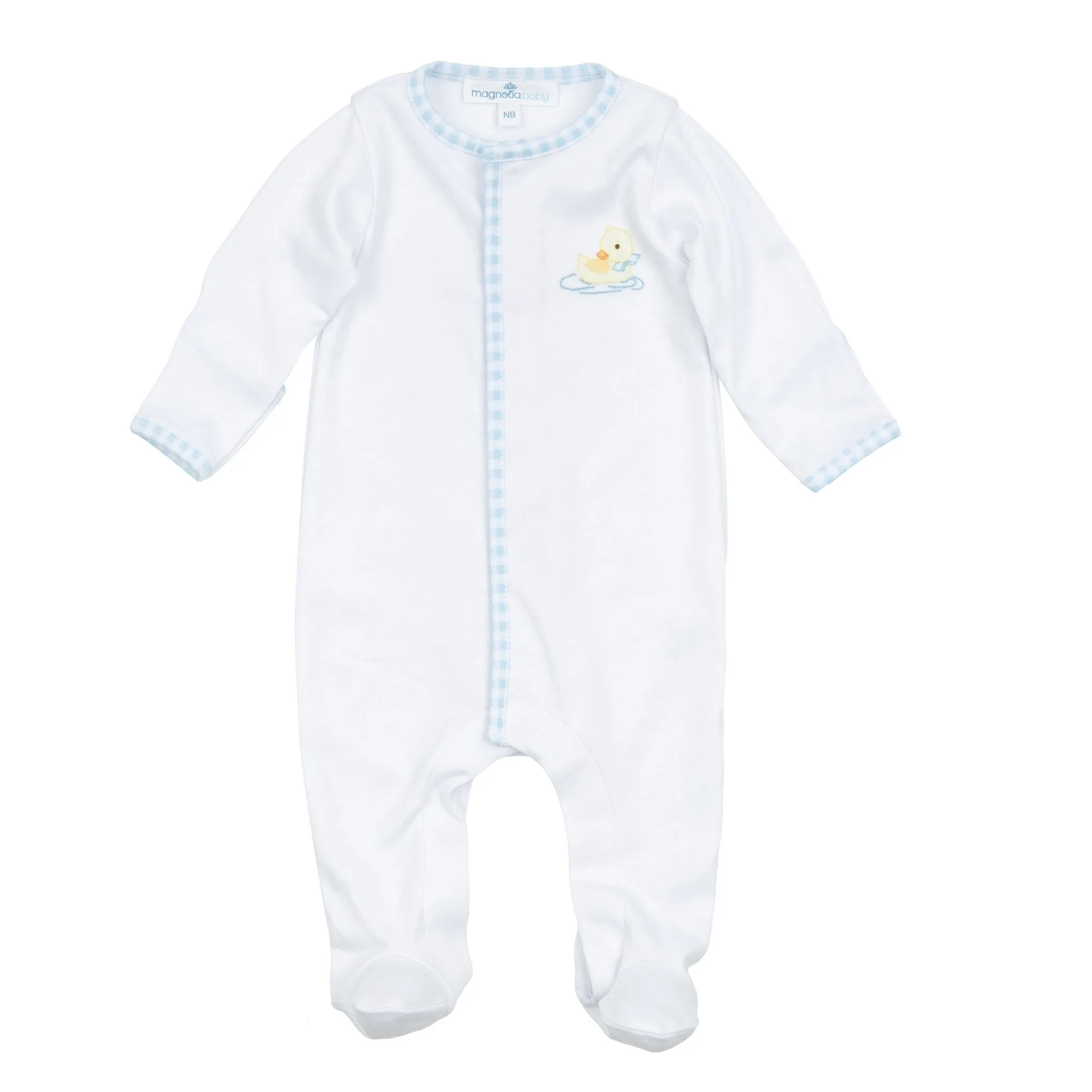 Little Waddlers Footie - Light Blue