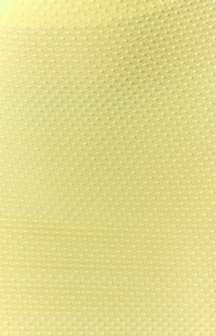 Lizzy Lemon Waffle Mini Skirt