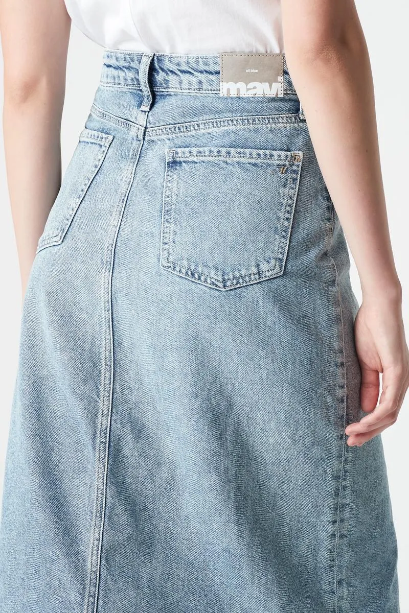 Megan Skirt - Shaded Organic Denim