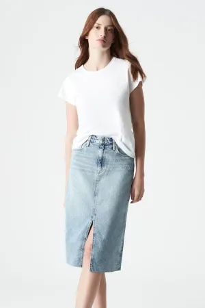 Megan Skirt - Shaded Organic Denim