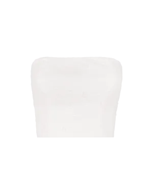 Mei Cropped Top - Off White