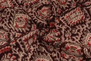 Multicolor Kalamkari Print Fabric