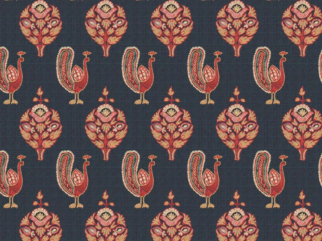 Multicolor Quirky Digital Printed Cotton Linen Fabric (Wholesale)