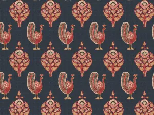 Multicolor Quirky Digital Printed Cotton Linen Fabric (Wholesale)