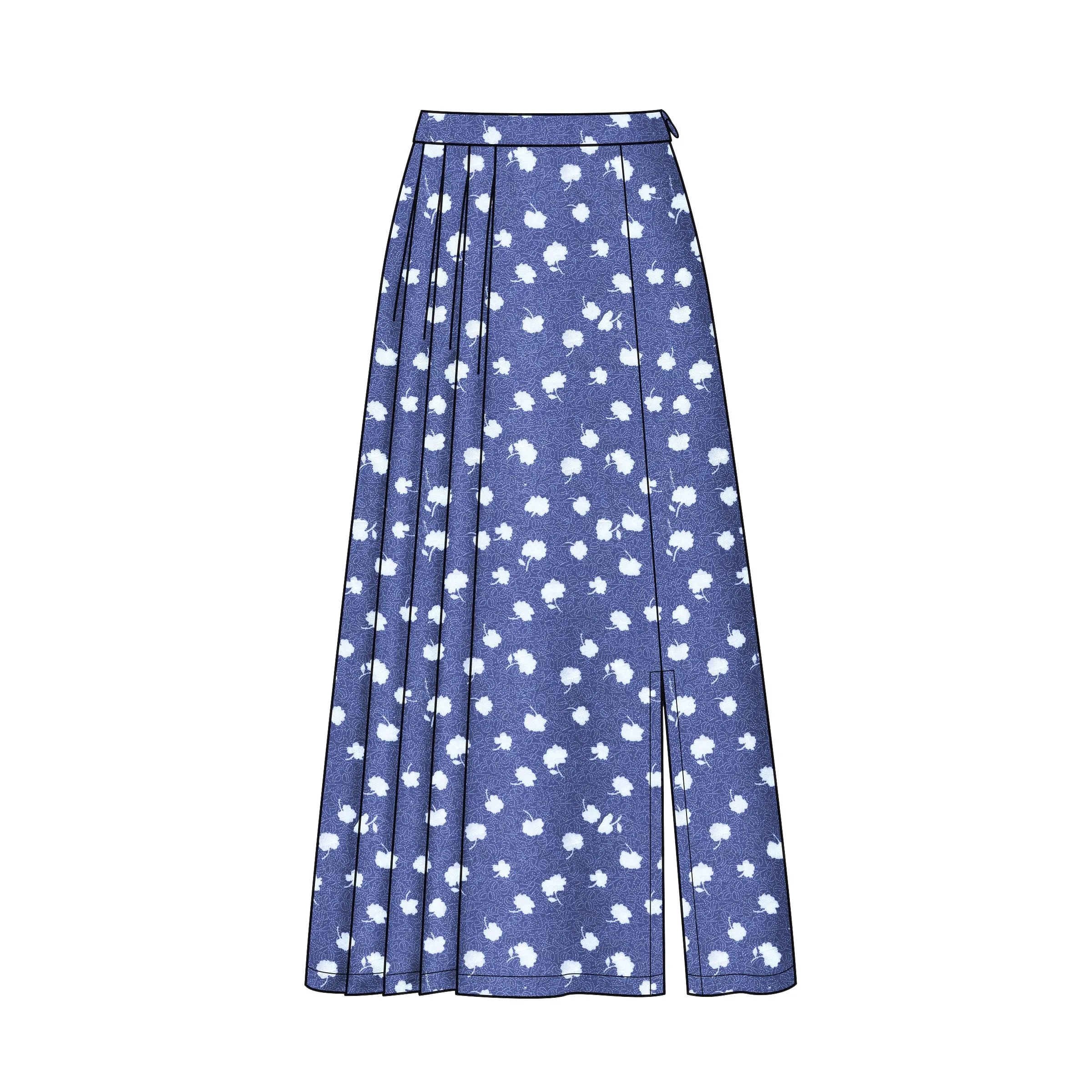 New Look Sewing Pattern 6659  Pleated Skirt
