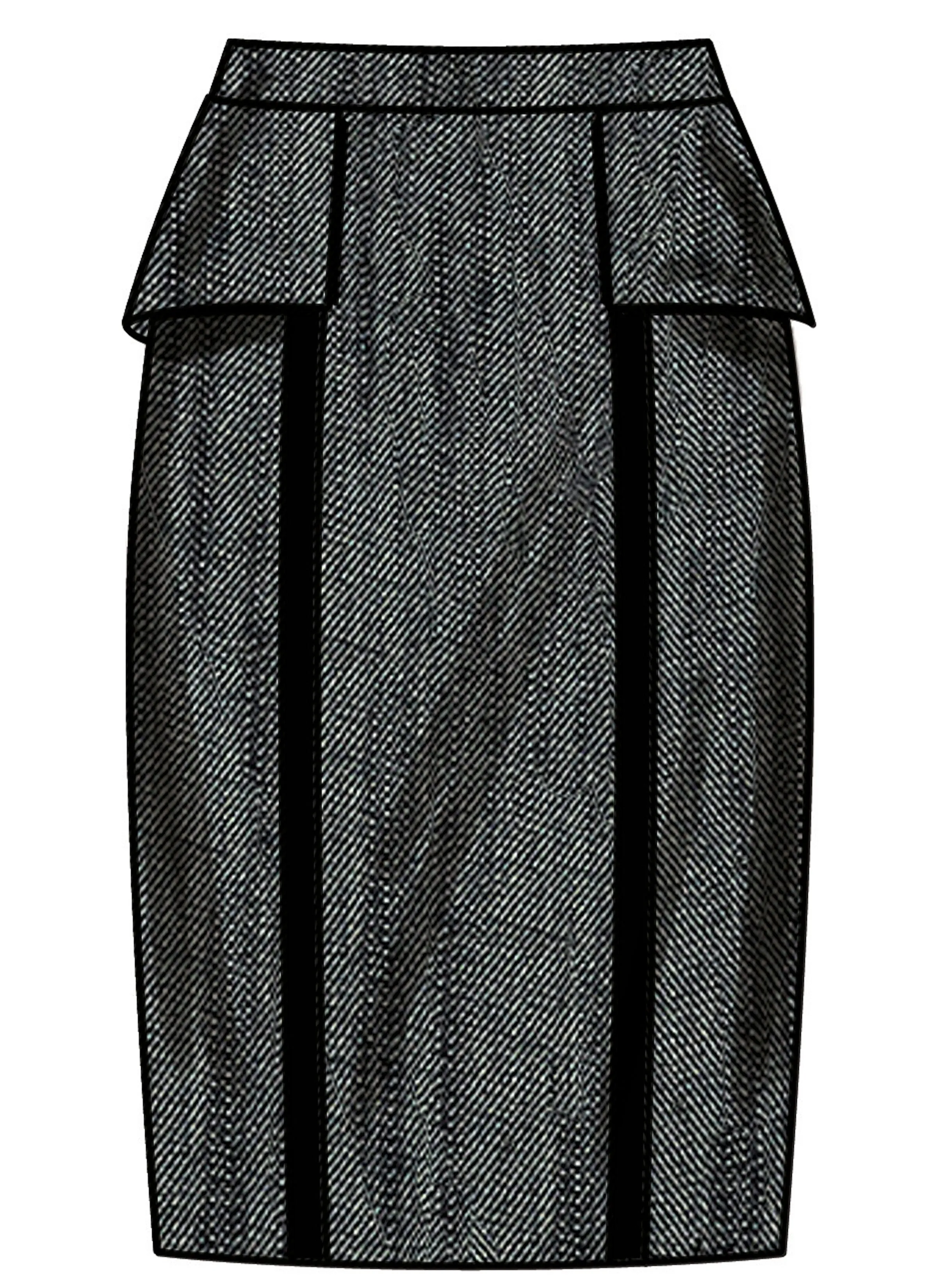 New Look sewing pattern 6792 Misses' Skirts