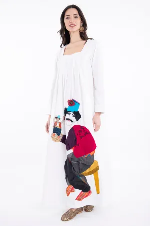 One-Of-A-Kind Rana Hand Embroidered Dress