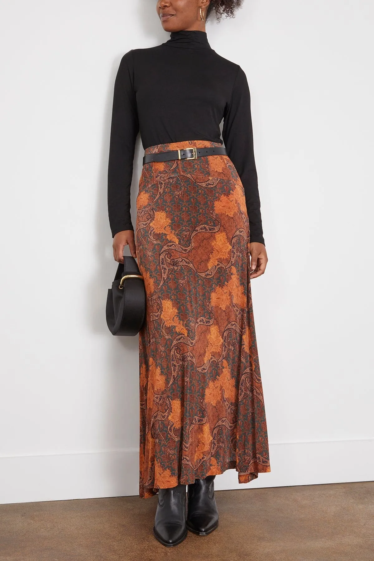 Paola Skirt in Amber