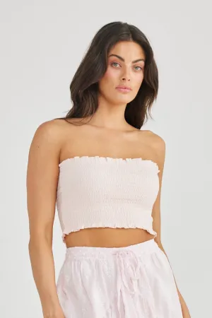 Phoenix Bandeau in Ballet Pink