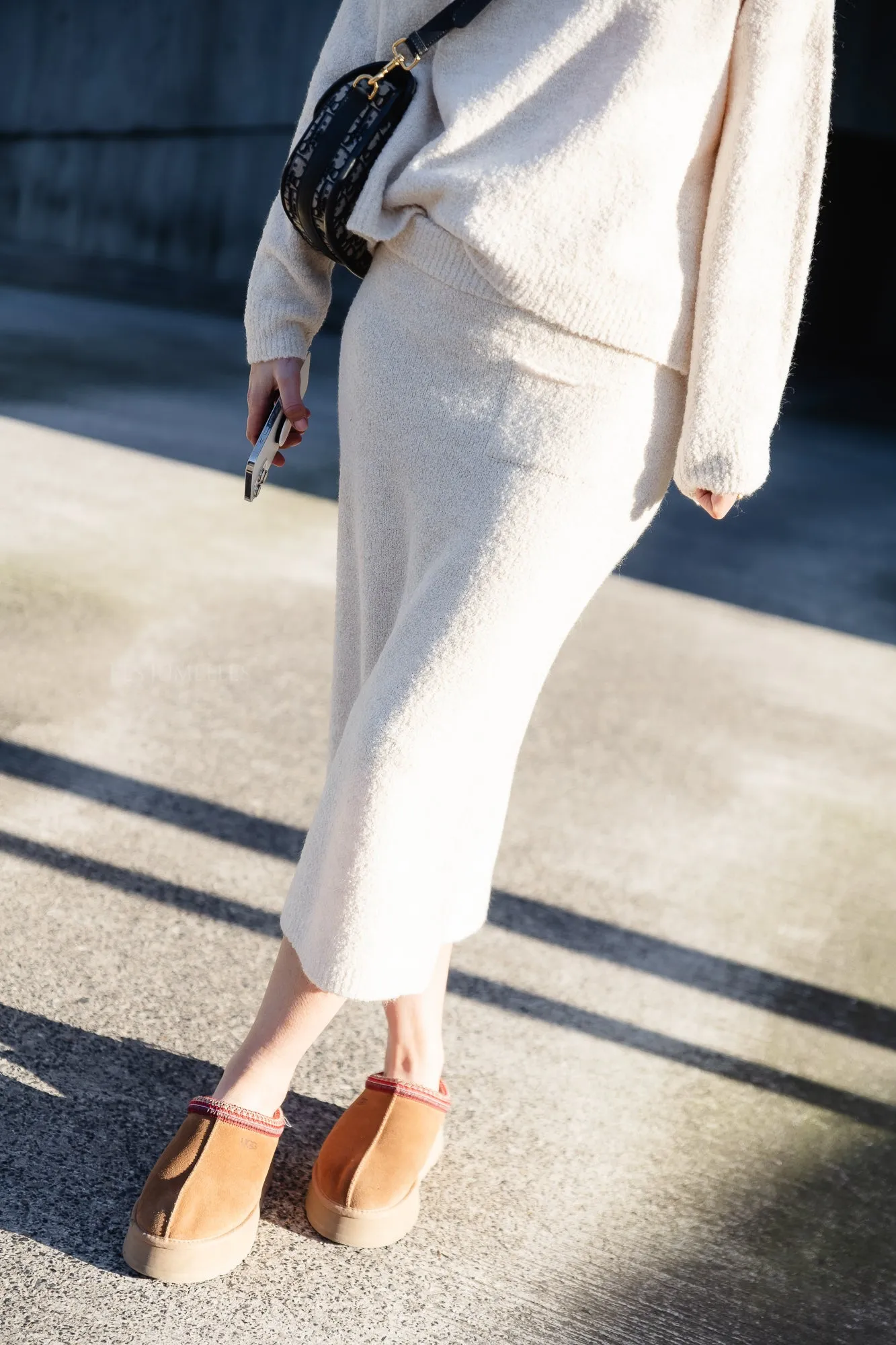 Piper skirt beige