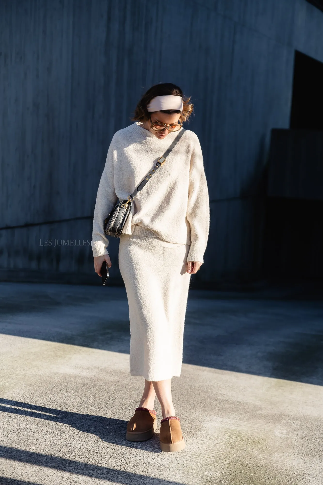 Piper skirt beige