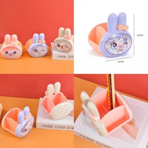Rabbit Bunny Pen/Pencil Holder.