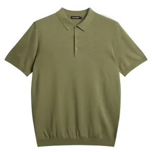 Ridge Rayon Silk Slim Fit Polo Oil Green - SS24