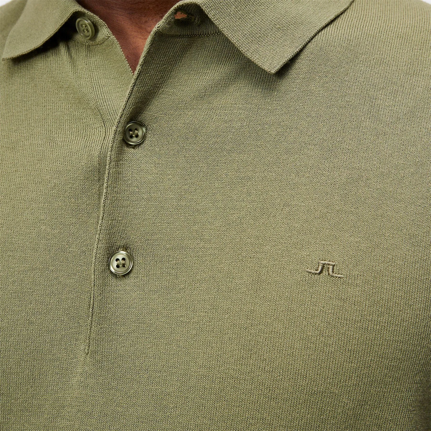 Ridge Rayon Silk Slim Fit Polo Oil Green - SS24
