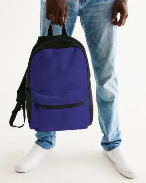 Shaded Blue Canvas Backpack | C100M100Y0K30