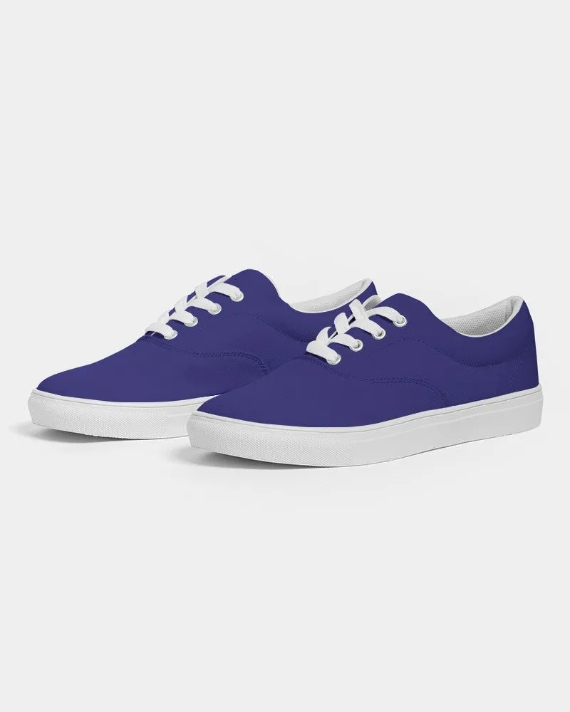 Shaded Blue Canvas Sneakers | Women's | C100M100Y0K30