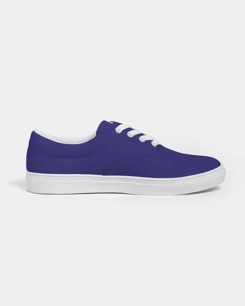 Shaded Blue Canvas Sneakers | Women's | C100M100Y0K30