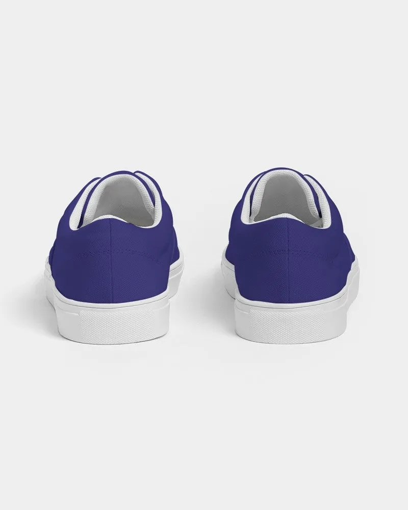 Shaded Blue Canvas Sneakers | Women's | C100M100Y0K30