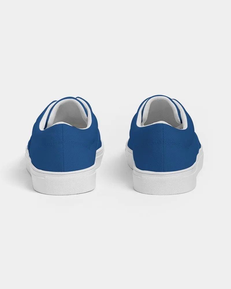 Shaded Blue Canvas Sneakers | Women's | C100M75Y0K30