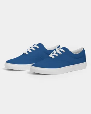 Shaded Blue Canvas Sneakers | Women's | C100M75Y0K30