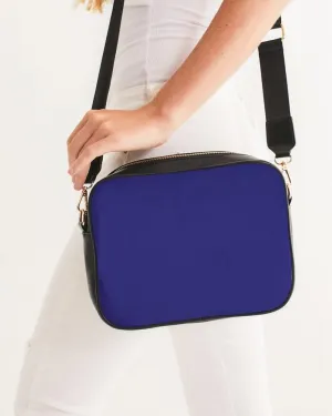 Shaded Blue Crossbody Bag | C100M100Y0K30