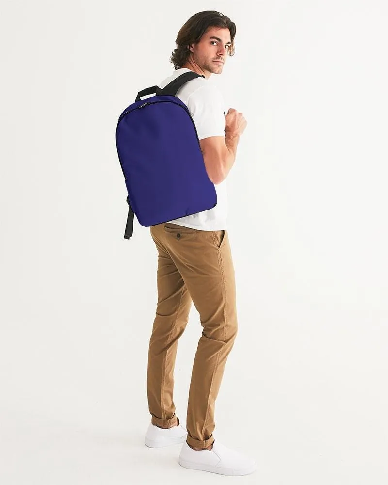 Shaded Blue Waterproof Backpack | C100M100Y0K30