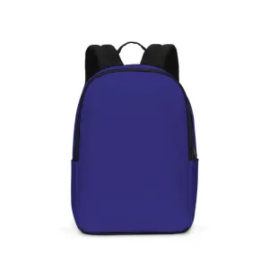 Shaded Blue Waterproof Backpack | C100M100Y0K30