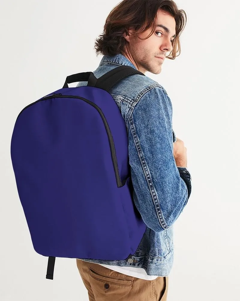 Shaded Blue Waterproof Backpack | C100M100Y0K30