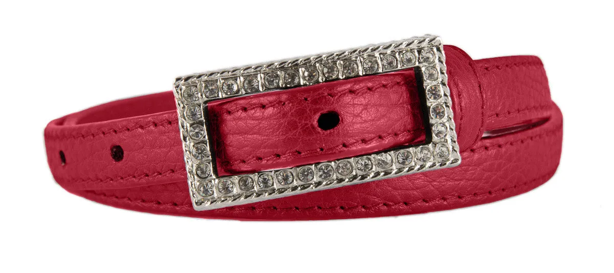 Skinny Crystal Belt